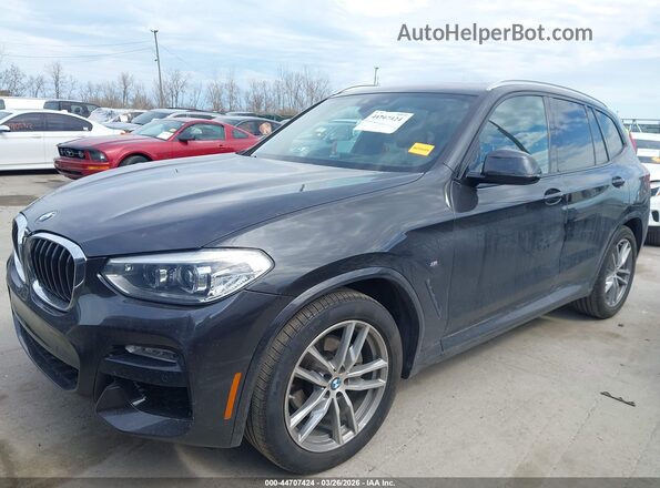 5UXTR9C57KLD92797 2019 BMW X3 Серый Передняя левая четверть