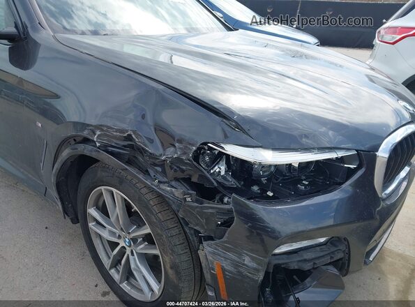 5UXTR9C57KLD92797 2019 BMW X3 Серый Вид спереди
