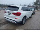 2018 Bmw X3 Xdrive30i Белый vin: 5UXTR9C58JLC74756