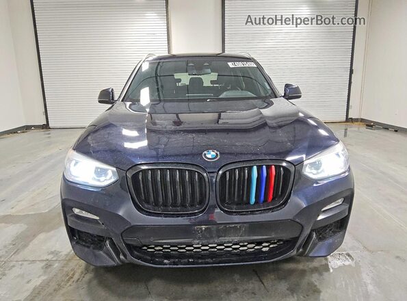 5UXTR9C58KLD93750 2019 BMW X3 Черный Вид спереди