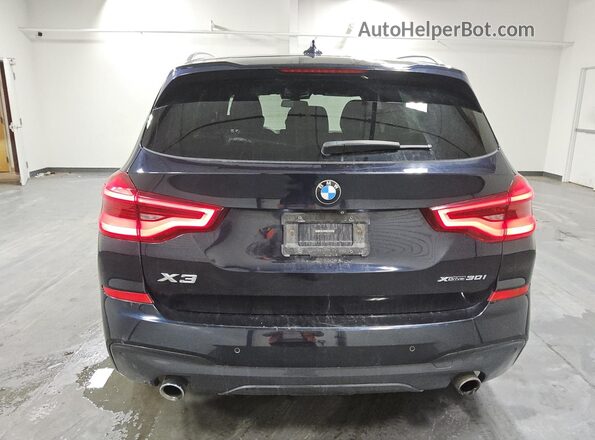 5UXTR9C58KLD93750 2019 BMW X3 Черный 