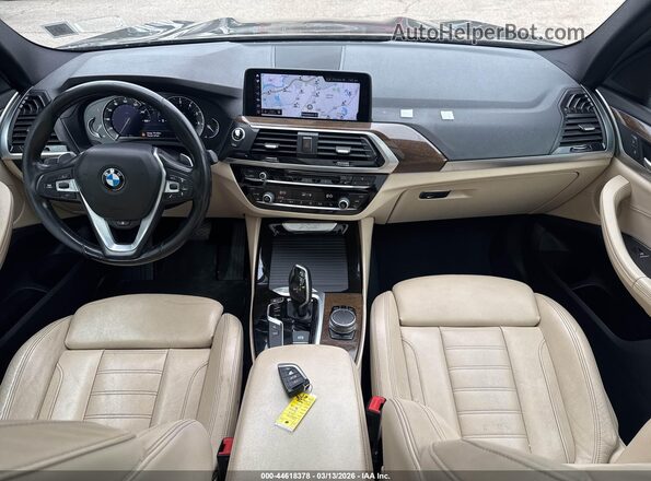 5UXTR9C59JLC75432 2018 BMW X3 Зеленый Вид спереди