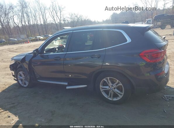 5UXTR9C59JLD74445 2018 BMW X3 Black Widok wnętrza 360 stopni