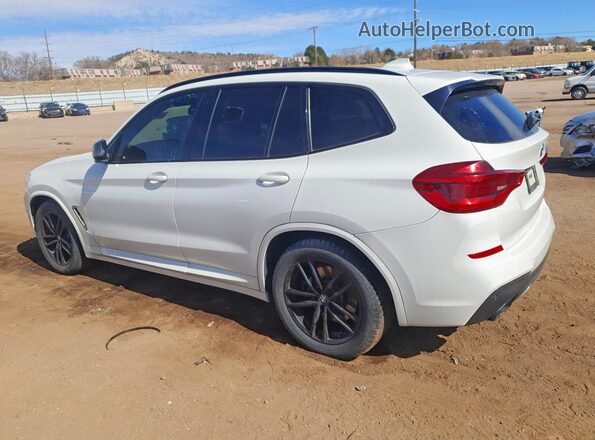 5UXTS3C54J0Y97680 2018 BMW X3 Белый Задняя левая четверть