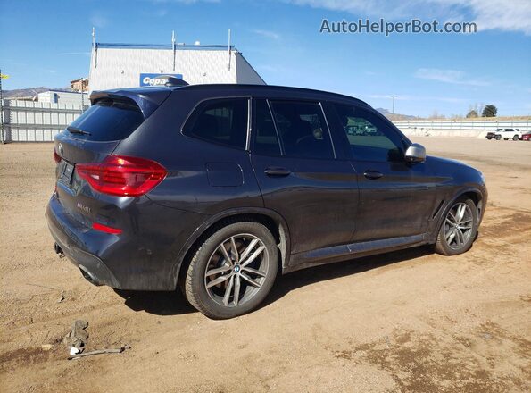 5UXTS3C57J0Z00328 2018 BMW X3 Черный Задняя правая четверть