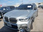 2019 Bmw X3 M40i Серебряный vin: 5UXTS3C57K0Z06549