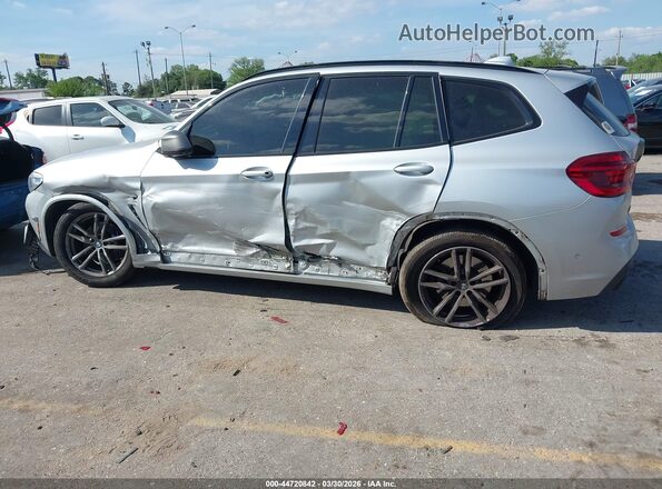 5UXTS3C57K0Z06549 2019 BMW X3 Серебряный Панорамный вид салона 360°