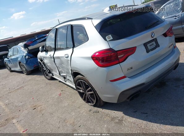 5UXTS3C57K0Z06549 2019 BMW X3 Серебряный Задняя левая четверть