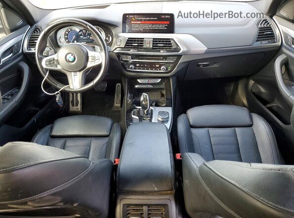 5UXTS3C5XK0Z06187 2019 BMW X3 Белый Вид панели приборов