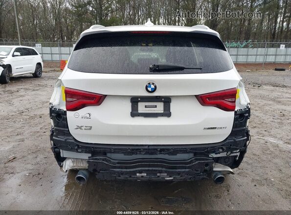 5UXTY3C01M9E87019 2021 BMW X3 White 