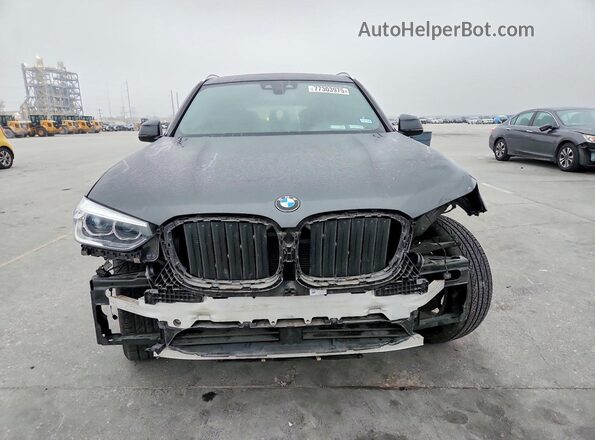 5UXTY3C02L9D23759 2020 BMW X3 Черный Вид спереди