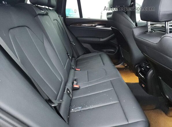 5UXTY3C02L9D23759 2020 BMW X3 Черный Вид задних сидений