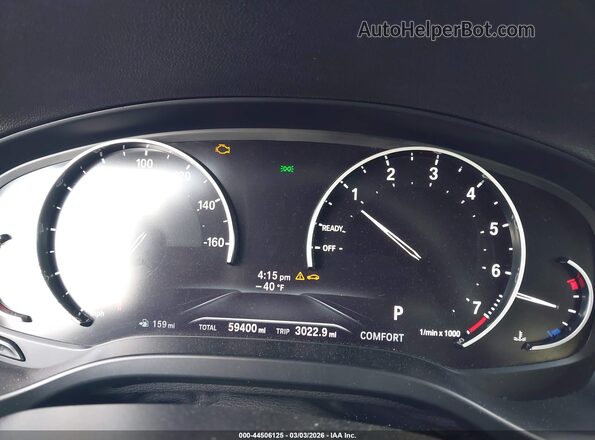 5UXTY3C05L9C15250 2020 BMW X3 Черный Вид задних сидений