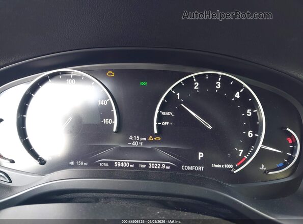 5UXTY3C05L9C15250 2020 BMW X3 Черный 