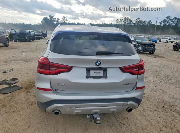 5UXTY3C05LLU72540 2020 BMW X3 Silver Widok z tyłu