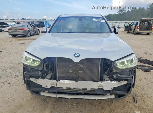 5UXTY3C05LLU72540 2020 BMW X3 Silver Widok z przodu