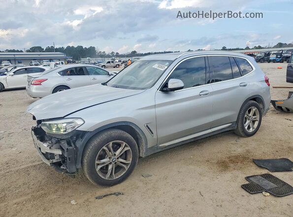 5UXTY3C05LLU72540 2020 BMW X3 Silver Przód lewy