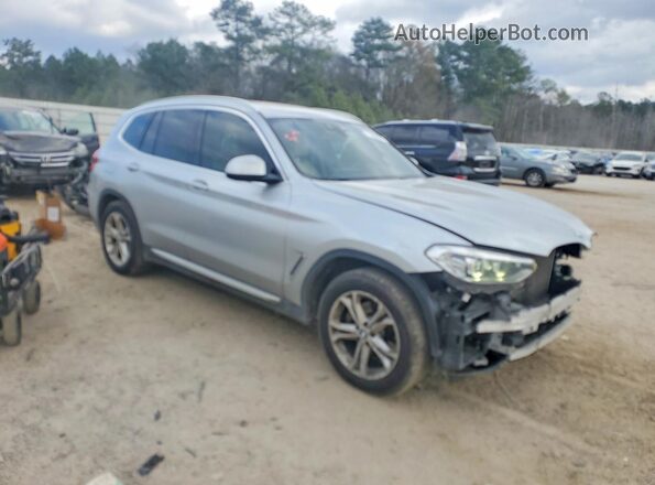 5UXTY3C05LLU72540 2020 BMW X3 Silver Przód prawy