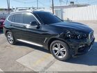 2021 Bmw X3 Sdrive30i Black vin: 5UXTY3C05M9G56376