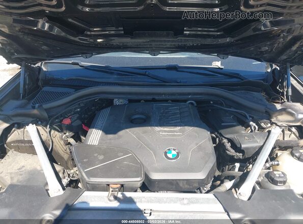 5UXTY3C09LLE54741 2020 BMW X3 Black Widok z tyłu