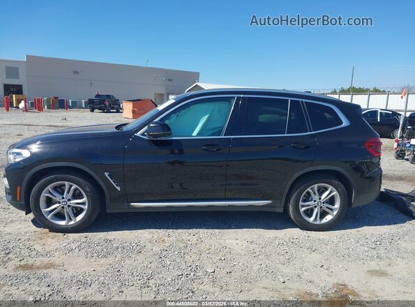 5UXTY3C09LLE54741 2020 BMW X3 Black Widok wnętrza 360 stopni