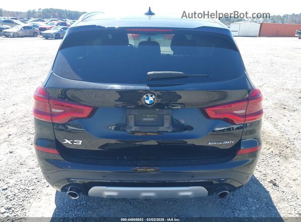 5UXTY3C09LLE54741 2020 BMW X3 Black 
