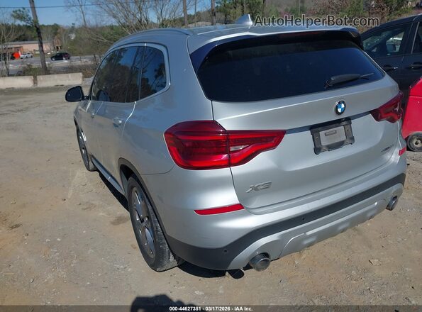 5UXTY3C0XLLU70783 2020 BMW X3 Silver Tył lewy