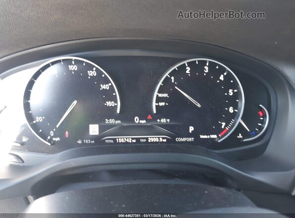5UXTY3C0XLLU70783 2020 BMW X3 Silver Widok tylnych siedzeń