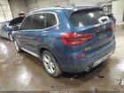 2020 Bmw X3 Xdrive30i Синий vin: 5UXTY5C03L9B47090
