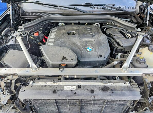 5UXTY5C03L9D66566 2020 BMW X3 Черный Вид подкапотного пространства