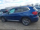 2021 Bmw X3 Xdrive30i Blue vin: 5UXTY5C04M9F07534