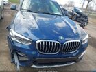 2021 Bmw X3 Xdrive30i Blue vin: 5UXTY5C04M9F07534