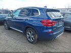 2021 Bmw X3 Xdrive30i Blue vin: 5UXTY5C04M9F07534