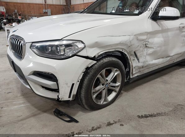 5UXTY5C04M9F68642 2021 BMW X3 Белый 