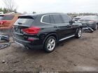 2020 Bmw X3 Xdrive30i Черный vin: 5UXTY5C09LLE58123