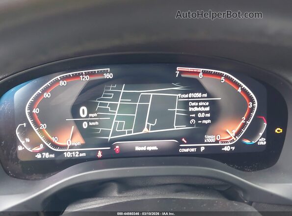 5UXTY5C09LLE58123 2020 BMW X3 Черный Вид задних сидений