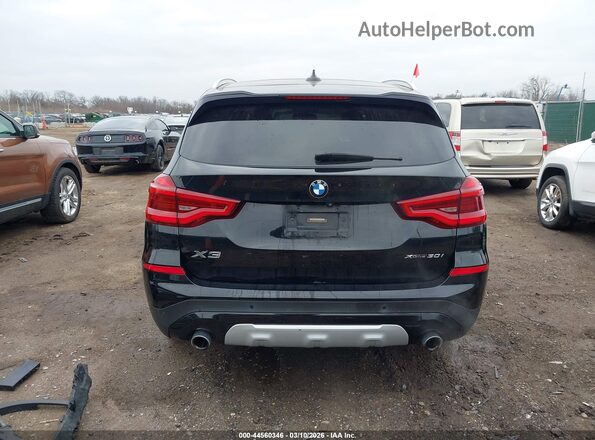 5UXTY5C09LLE58123 2020 BMW X3 Черный 