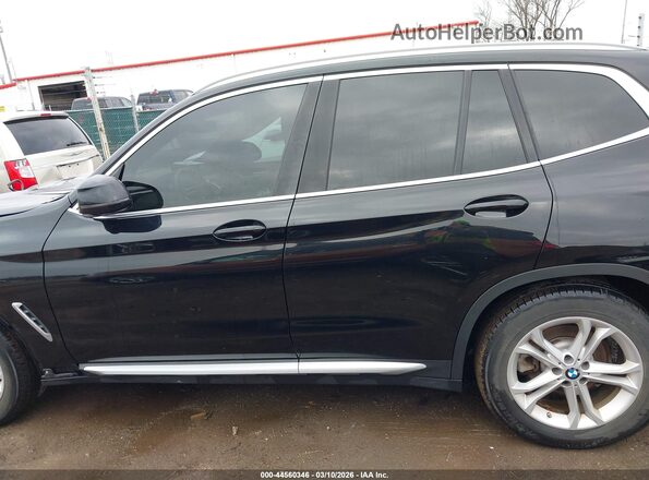 5UXTY5C09LLE58123 2020 BMW X3 Черный 