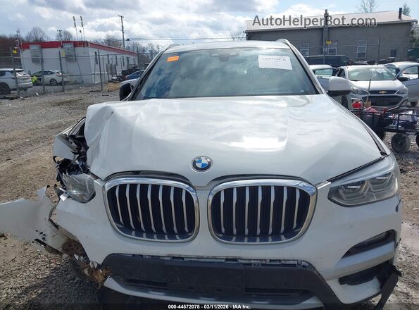 5UXTY5C09M9F95982 2021 BMW X3 Белый Вид щитка приборов