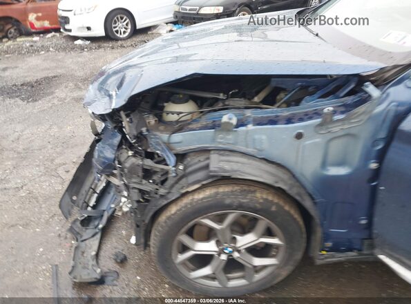 5UXTY5C0XLLT35783 2020 BMW X3 Синий Вид спереди