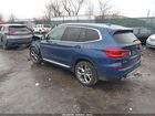2020 Bmw X3 Xdrive30i Синий vin: 5UXTY5C0XLLT35783