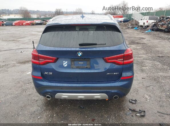 5UXTY5C0XLLT35783 2020 BMW X3 Синий 