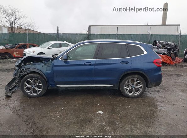 5UXTY5C0XLLT35783 2020 BMW X3 Синий 