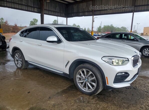 5UXUJ3C51KLG57013 2019 BMW X4 Белый Передняя правая четверть
