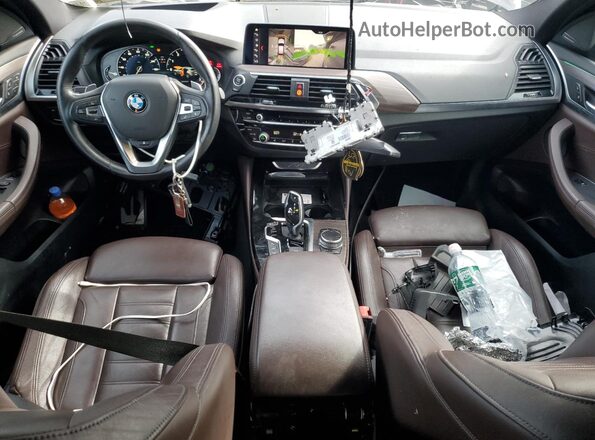 5UXUJ3C57KLG54164 2019 BMW X4 Серый Вид панели приборов