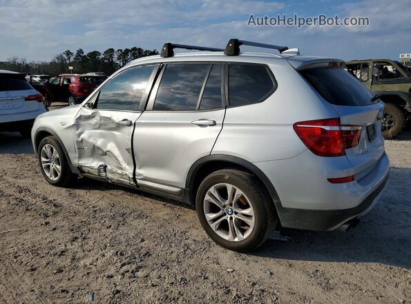 5UXWX7C51G0S17541 2016 BMW X3 Серебряный Задняя левая четверть