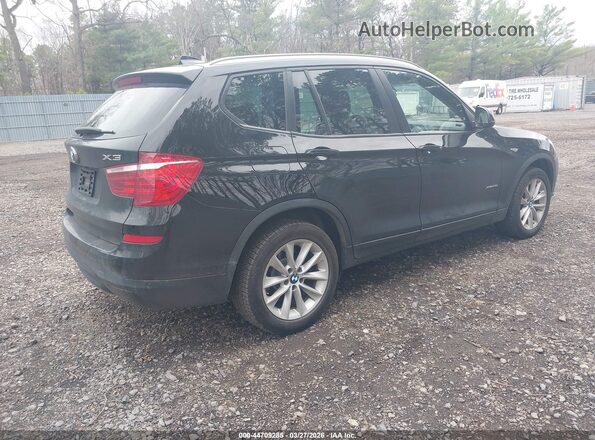 5UXWX9C37H0W68596 2017 BMW X3 Черный Задняя правая четверть