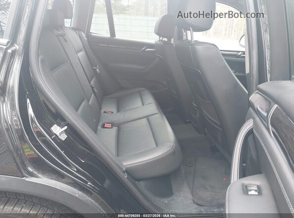 5UXWX9C37H0W68596 2017 BMW X3 Черный Вид наклейки с VIN-кодом