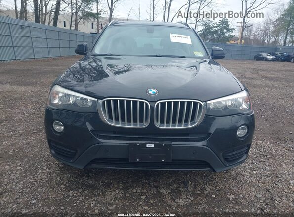 5UXWX9C37H0W68596 2017 BMW X3 Черный Вид щитка приборов