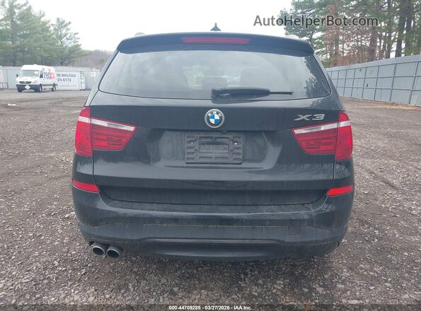 5UXWX9C37H0W68596 2017 BMW X3 Черный 